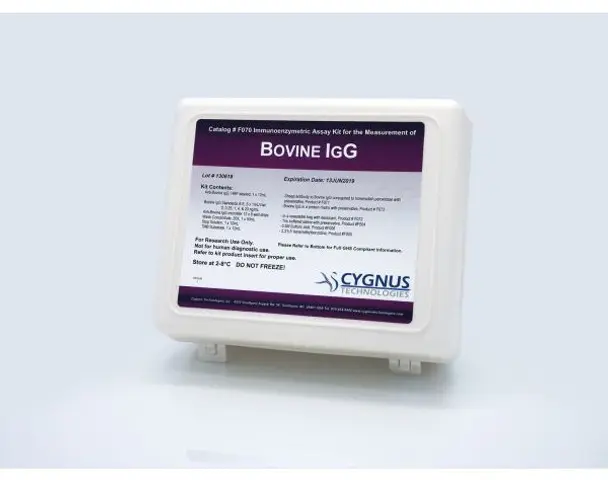 Bovine IgG ELISA Kit - 1 x 96 well plate